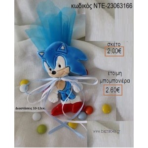SONIC ΚΕΡΑΜΙΚΟ ΜΑΓΝΗΤΑΚΙ για μπομπονιέρες γούρι δώρο ΝΤΕ-23063166 2.00€!!!