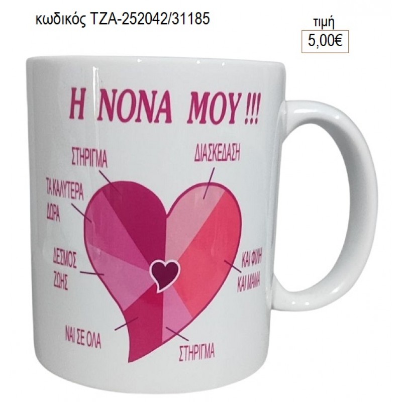 Η ΝΟΝΑ ΜΟΥ για γούρι δώρο ΤΖΑ-252042/31185 5.00€!!! Η ΝΟΝΑ ΜΟΥ για γούρι δώρο ΤΖΑ-252042/31185 5.00€!!!