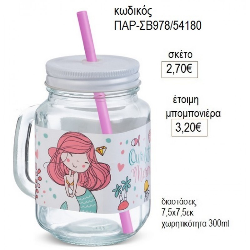 ΓΟΡΓΟΝΑ ΓΥΑΛΙΝΗ ΚΟΥΠΑ ΜΕ ΑΥΤΟΚΟΛΛΗΤΟ για μπομπονιέρες δώρο γούρι ΠΑΡ-ΣΒ978/54180 2.70€!!!