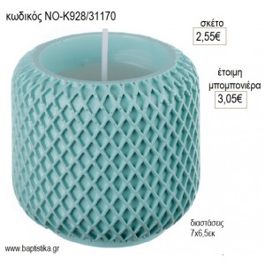 ΚΕΡΑΜΙΚΟ ΒΑΖΑΚΙ ΜΕ ΚΕΡΙ ΧΡΩΜΑ ΒΕΡΑΜΑΝ για μπομπονιέρες γούρι δώρο ΝΟ-Κ928/31170 2.55€!!!