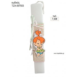 ΣΤΑΛΙΤΣΑ FLINSTONES ΞΥΛΙΝΟ ΛΑΜΠΑΔΑ ΠΑΣΧΑΛΙΝΗ ΤΖΑ-597503 7.00€!!!