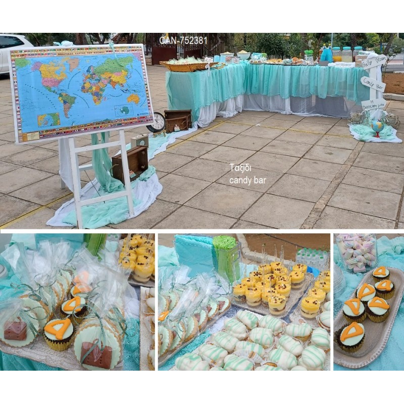 ΤΑΞΙΔΙ TRAVEL CANDY BAR ΒΑΠΤΙΣΗΣ 100 ατόμων CAN-752381 από 400.00€!!! ΤΑΞΙΔΙ TRAVEL CANDY BAR ΒΑΠΤΙΣΗΣ 100 ατόμων CAN-752381 από 400.00€!!!
