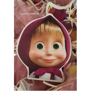 ΜΑΣΑ MASHA ΞΥΛΙΝΟ ΜΑΓΝΗΤΑΚΙ για μπομπονιέρες ΤΖΑ-23064/41075 1.90€!!!