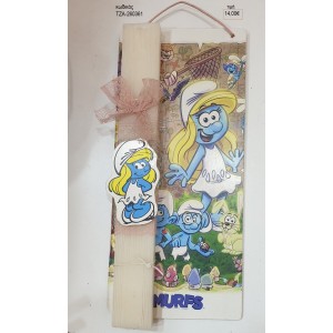 ΣΤΡΟΥΜΦΙΤΑ ΞΥΛΙΝΟ ΣΕ ΛΑΜΠΑΔΑ ΠΑΣΧΑΛΙΝΗ ΜΕ ΞΥΛΙΝΗ ΠΛΑΤΗ ΤΖΑ-260361 14.00€!!!