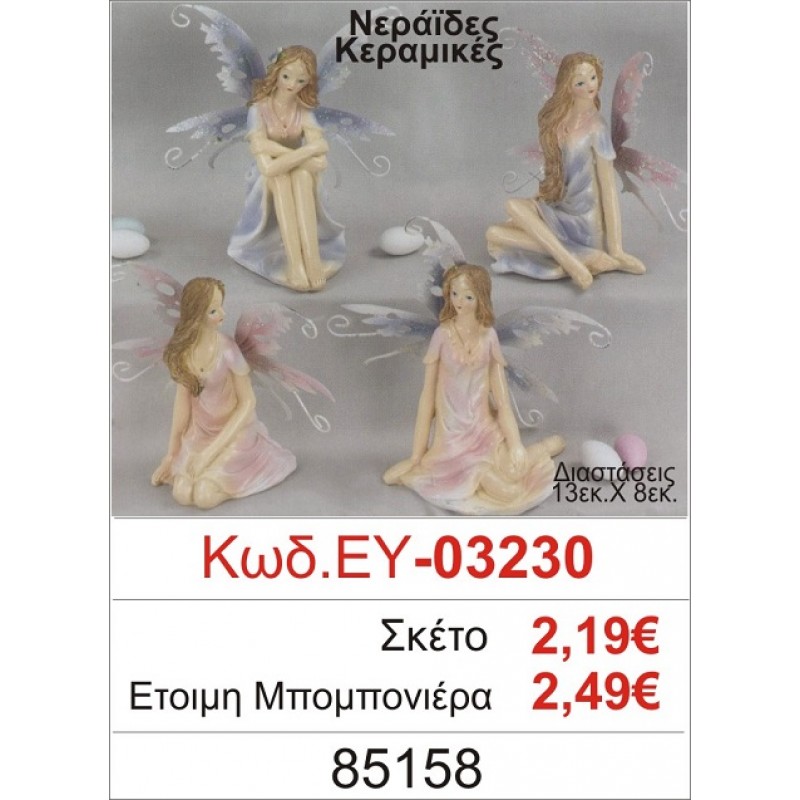 ΝΕΡΑΪΔΑ ΚΕΡΑΜΙΚΗ ΜΠΟΜΠΟΝΙΕΡΑ ΒΑΠΤΙΣΗΣ ΕΥ-03230