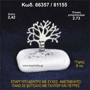 ΔΕΝΤΡΟ ΜΕ ΕΥΧΕΣ ΕΠΑΡΓΥΡΟ ΣΕ ΒΟΤΣΑΛΟ ΜΕ ΓΚΛΙΤΕΡ ΜΠΟΜΠΟΝΙΕΡΑ - ΔΩΡΟ 66357/81155