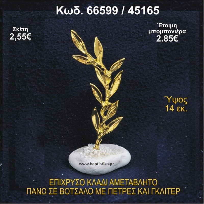 ΚΛΑΔΙ ΕΠΙΧΡΥΣΟ ΣΕ ΒΟΤΣΑΛΟ ΜΠΟΜΠΟΝΙΕΡΑ - ΔΩΡΟ 66599/45165